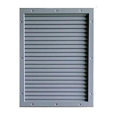 Assa Abloy CECO Door Louver Kit, Galvannealed Steel, 20"W X 20"H LV-IY-G20X20